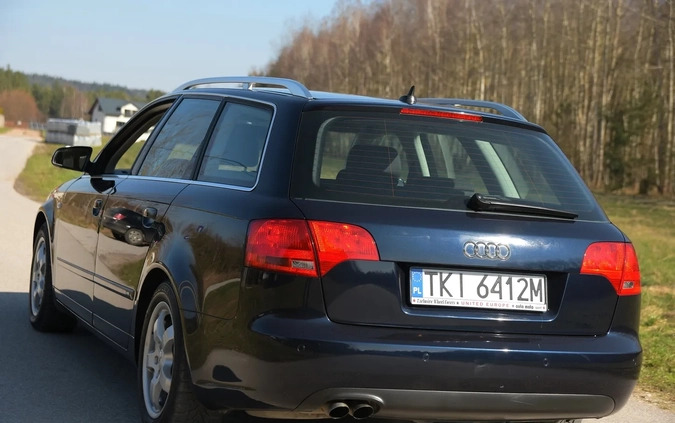 Audi A4 cena 24900 przebieg: 250000, rok produkcji 2008 z Kielce małe 742